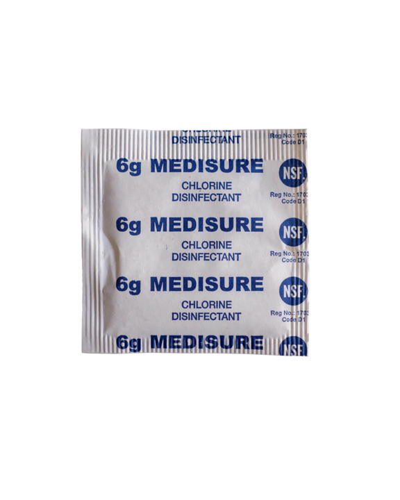 Medisure Chlorine Sachets 6g (Pack of 100)