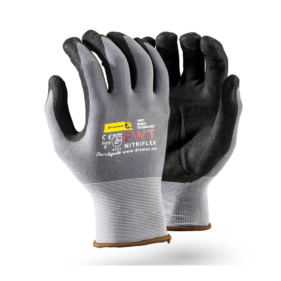 NITRIFLEX Palm Coated Nitrile Gloves (PAIR)