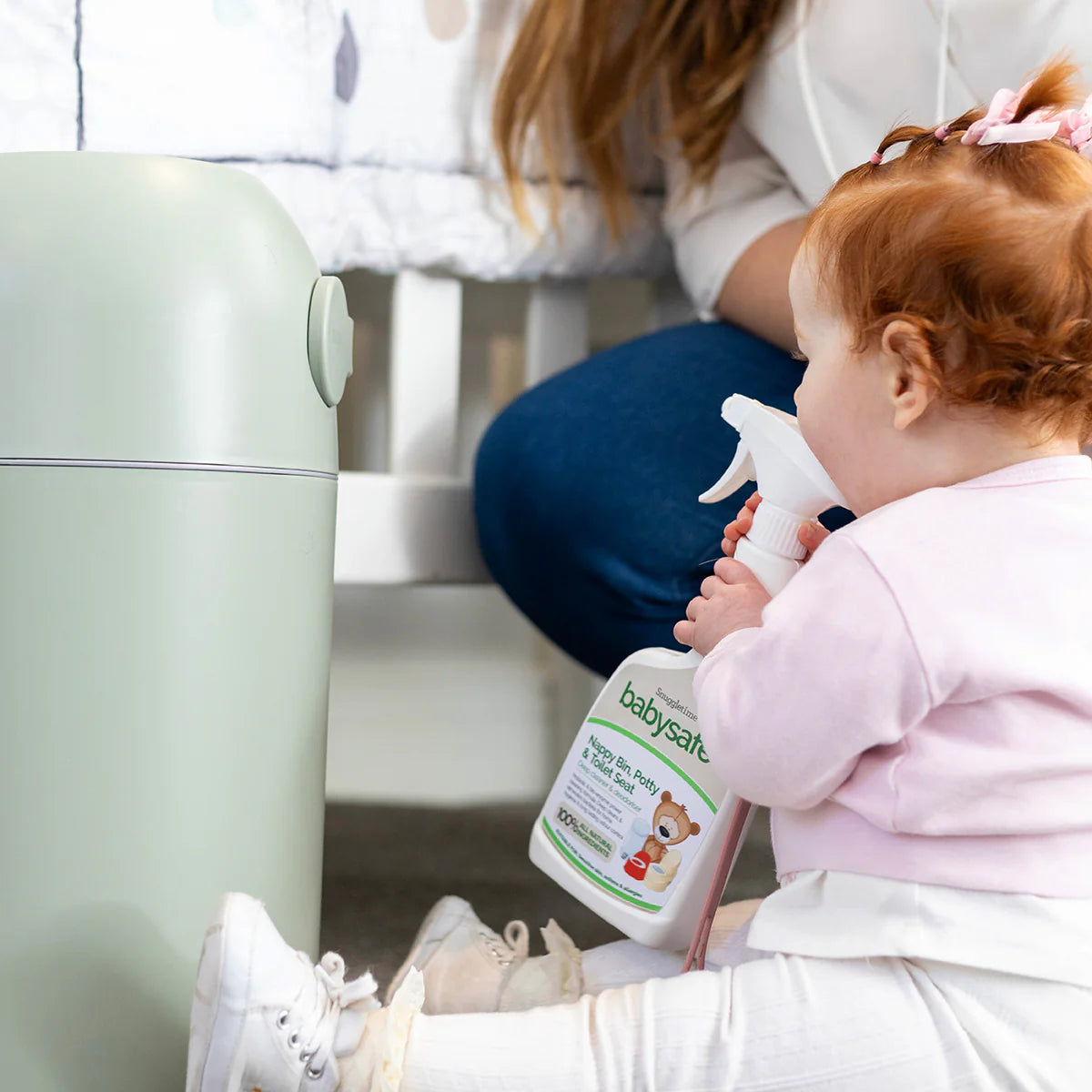 Babysafe Nappy Bin, Potty & Toilet Seat Deep Cleaner & Deodoriser 500ml