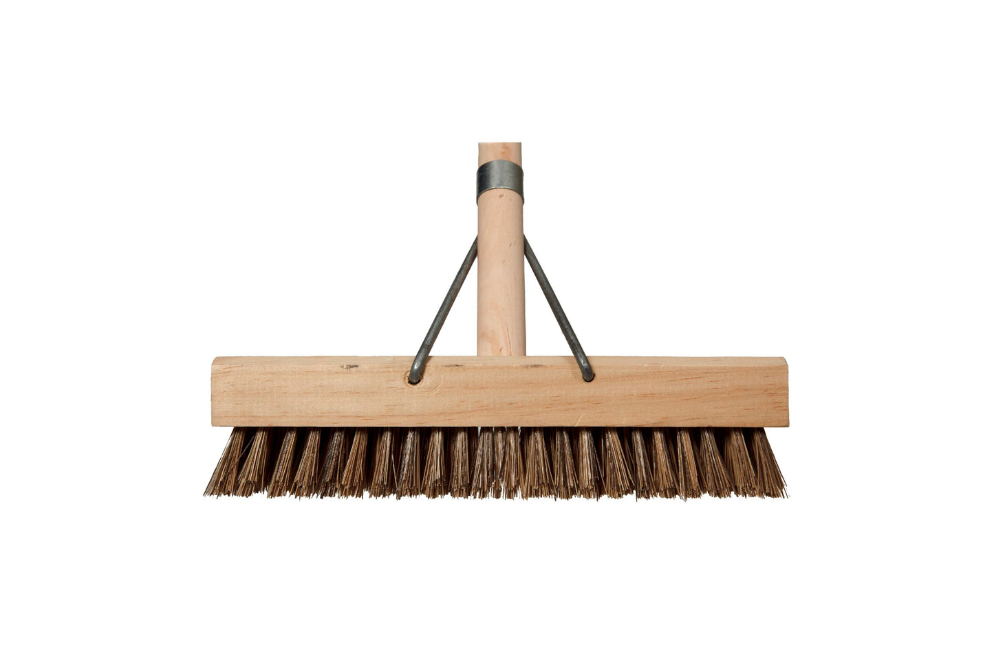 Arrow Deck Scrub Complete with Wooden Handle (HARD BRISTLE)