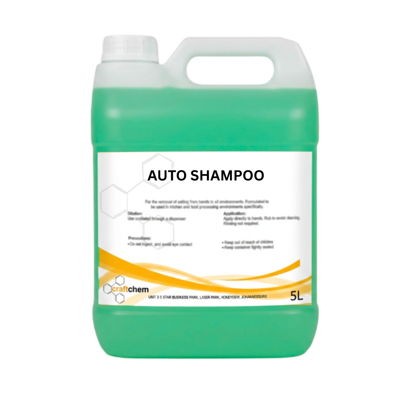 Auto Shampoo Concentrated Vehicle Wash & Foam Detergent 5L (PROFESSIONAL RANGE)