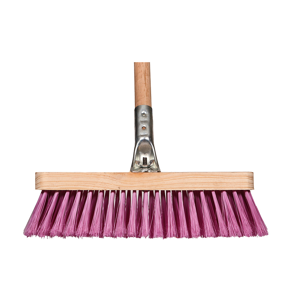 Arrow Grip Broom Complete (WOODEN - FLAGGED)