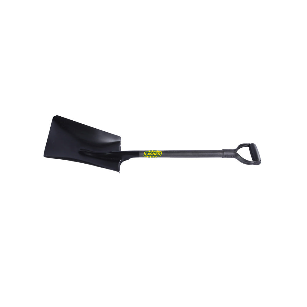 Lasher Square Mouth Shovel MC2 (METAL HILT & STEEL SHAFT)
