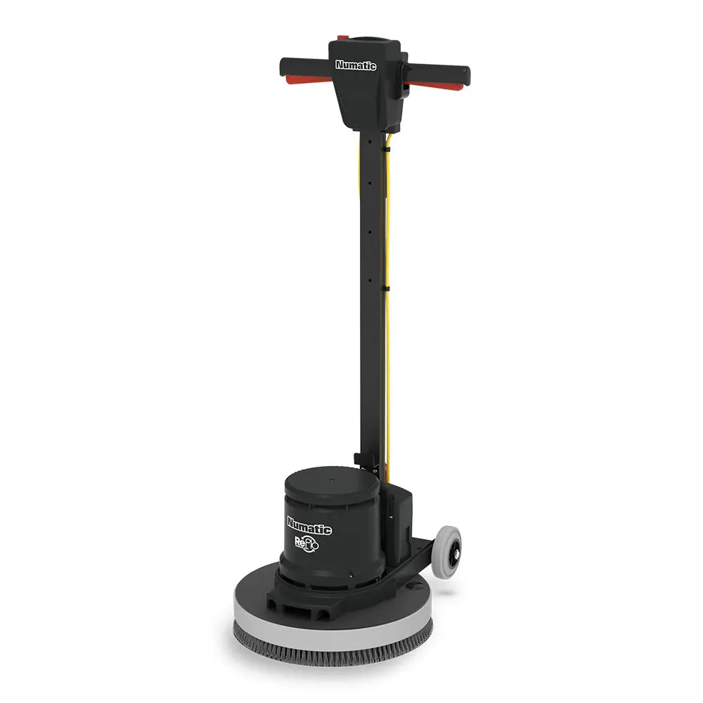 HFM1515R Standard Speed Single Disc Rotary Machine (150rpm) (ReFlo Black) c/w 1 x 400mm Porcupine Pad Drive
