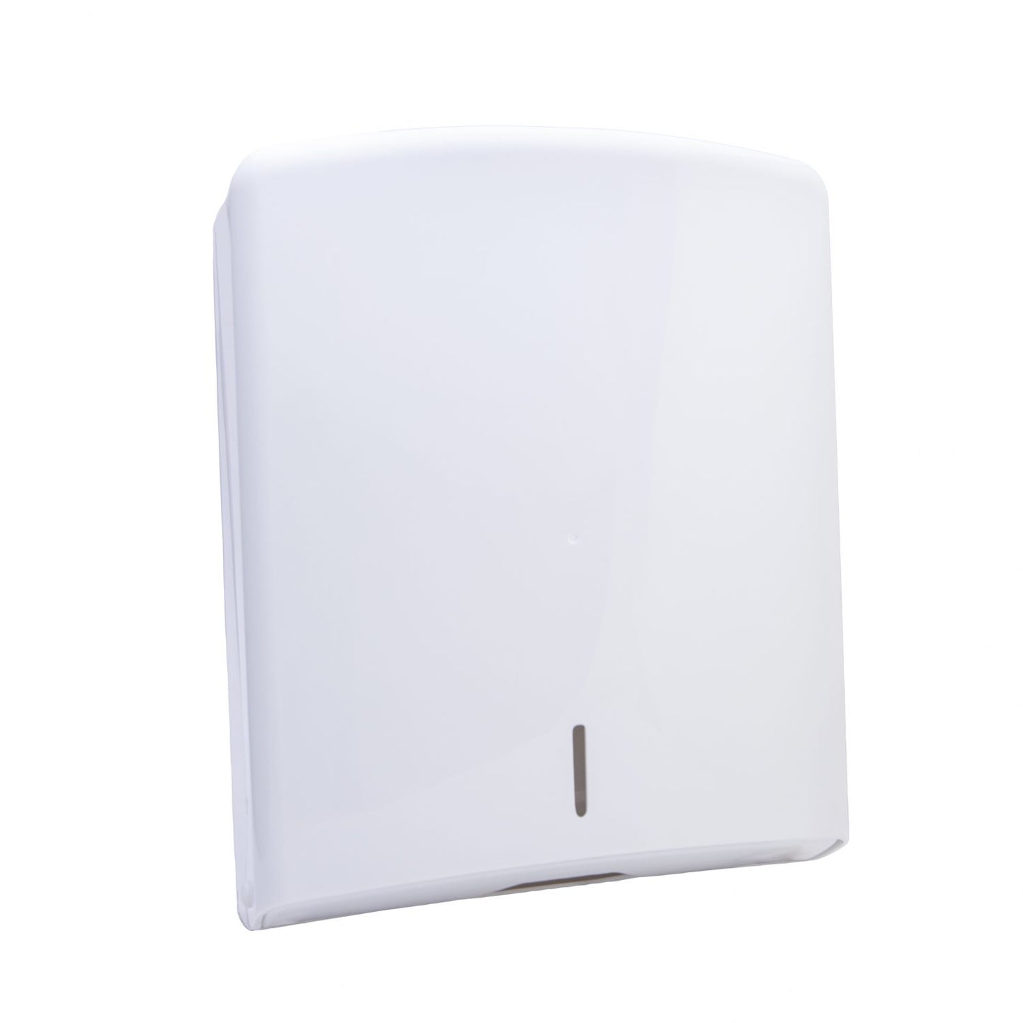 GOLDEN TOUCH Folded Paper Towel Dispenser (PLASTIC) (WHITE) (25cm x 21cm x 38.5cm) (ESTIMATED PAPER SIZE IS 240MM X 360MM PER SHEET)
