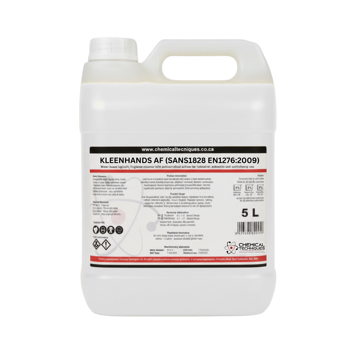 Kleenhands AF Food-Grade Anti-Microbial Foam Hand Soap 5L (PROFESSIONAL RANGE - EN1276 & SANS1828 Certified)