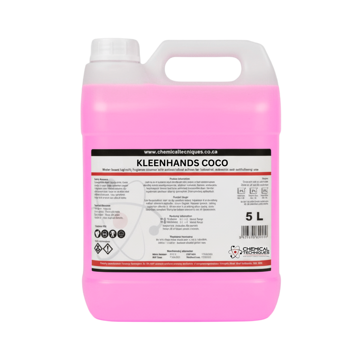 Kleenhands Coco Premium Pink Liquid Hand Soap 5L (PROFESSIONAL RANGE)
