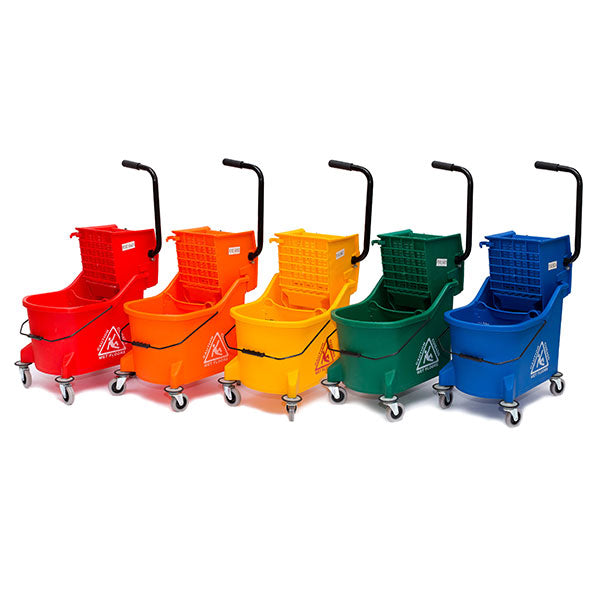 MAXI 33L Bucket c/w Divider & Wringer (Suitable for use with Flatmop)