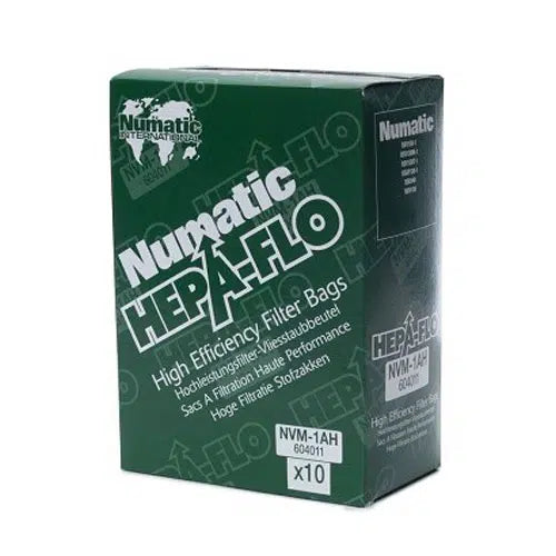 1AH HepaFlo Filter Bags (Pack of 10) for Use in RSV/RSB150 Vacuums