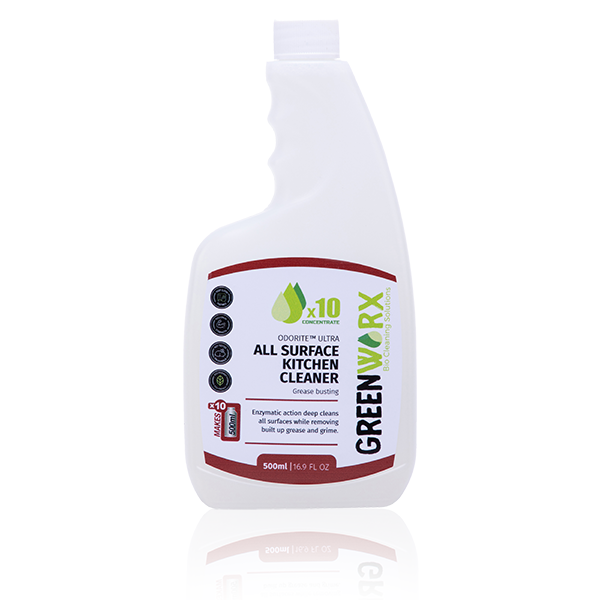 Odorite Ultra All Surface Kitchen Cleaner & Degreaser 10X Concentrate 500ml