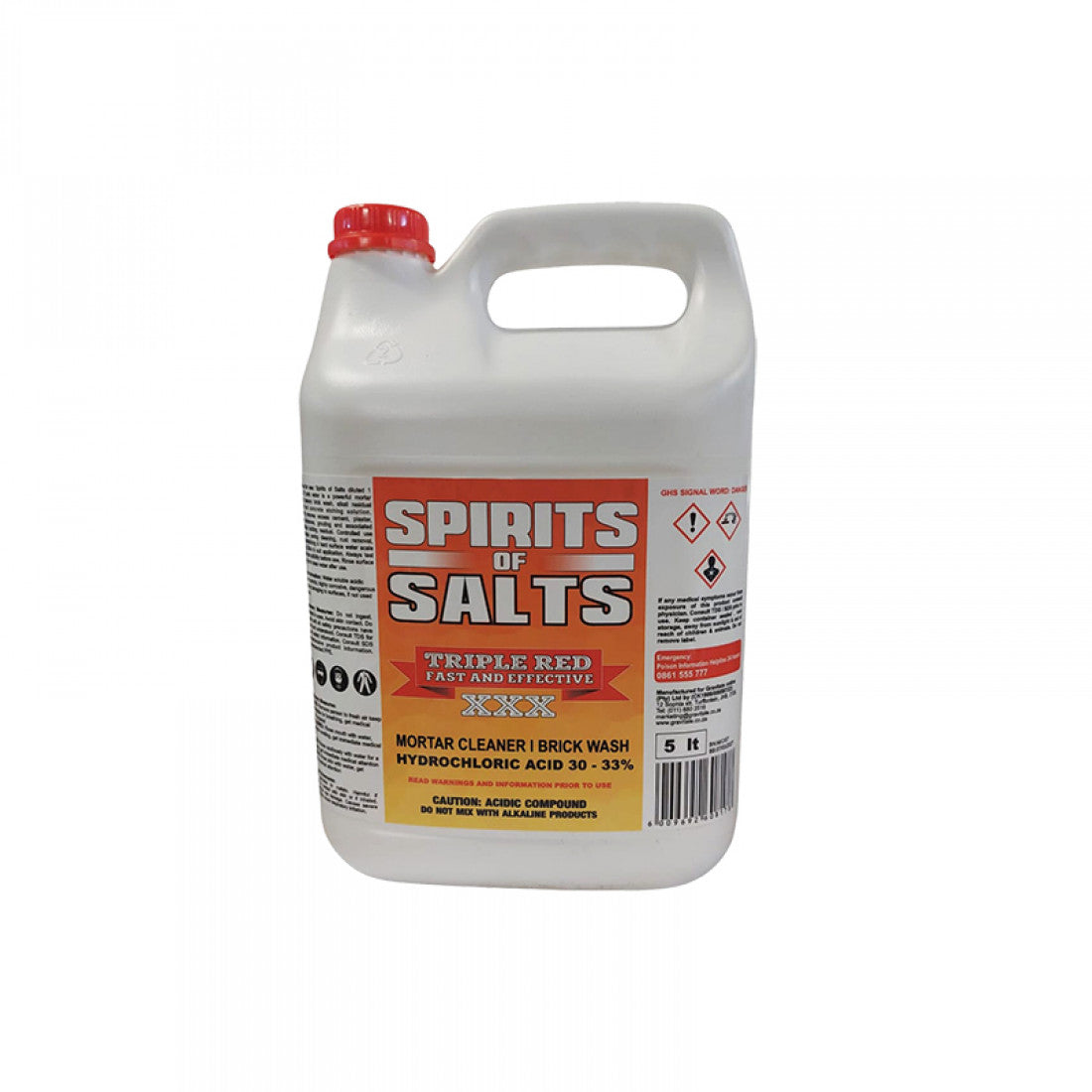 TRIPLE RED Spirits of Salts 5L