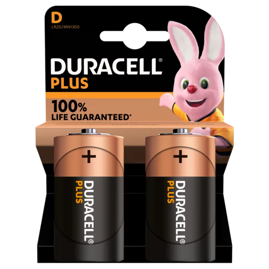 DURACELL D-CELL Battery (EACH / 1 x Battery & NOT per pack) (AUTOMATIC TOUCH-FREE PAPER TOWEL DISPENSERS REQUIRE x4 BATTERIES)