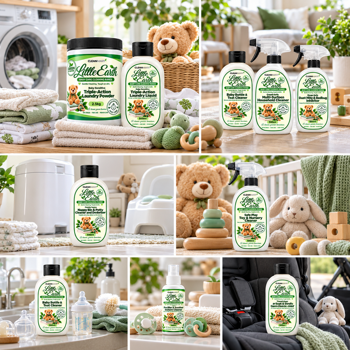 Little Earth Complete Baby Care Collection