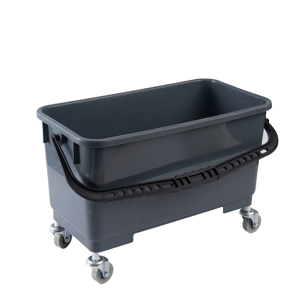 24L Plastic Window Cleaning Bucket (GREY)