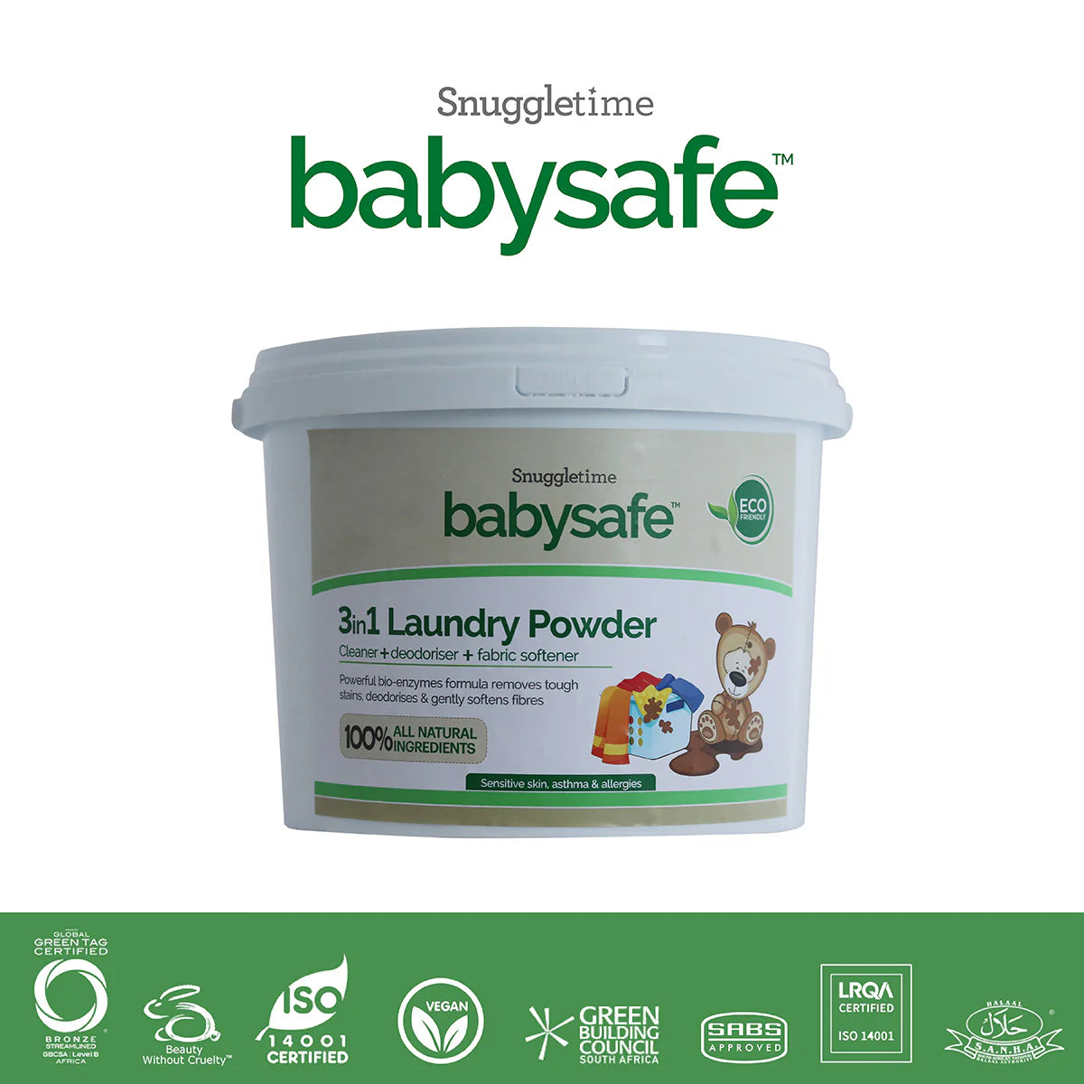 Babysafe 3-in-1 Laundry Powder 2.5kg