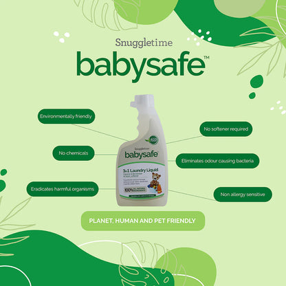Babysafe 3-in-1 Laundry Liquid 500ml