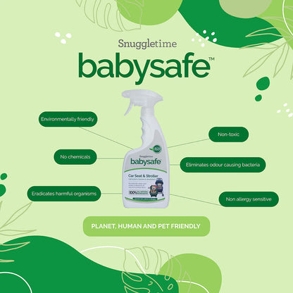 Babysafe Car Seat & Stroller Deep Cleaner and Deodoriser 500ml