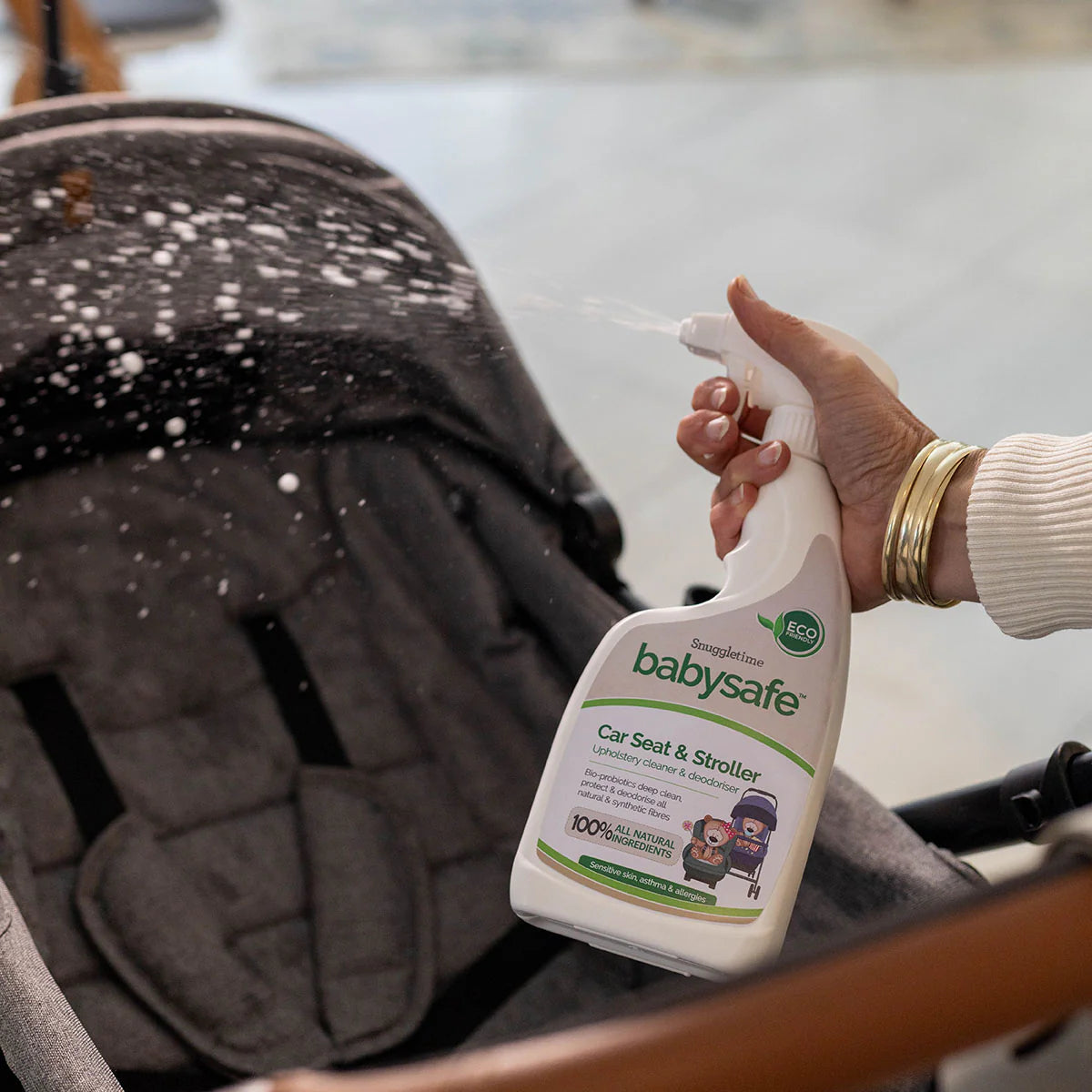 Babysafe Car Seat & Stroller Deep Cleaner and Deodoriser 500ml