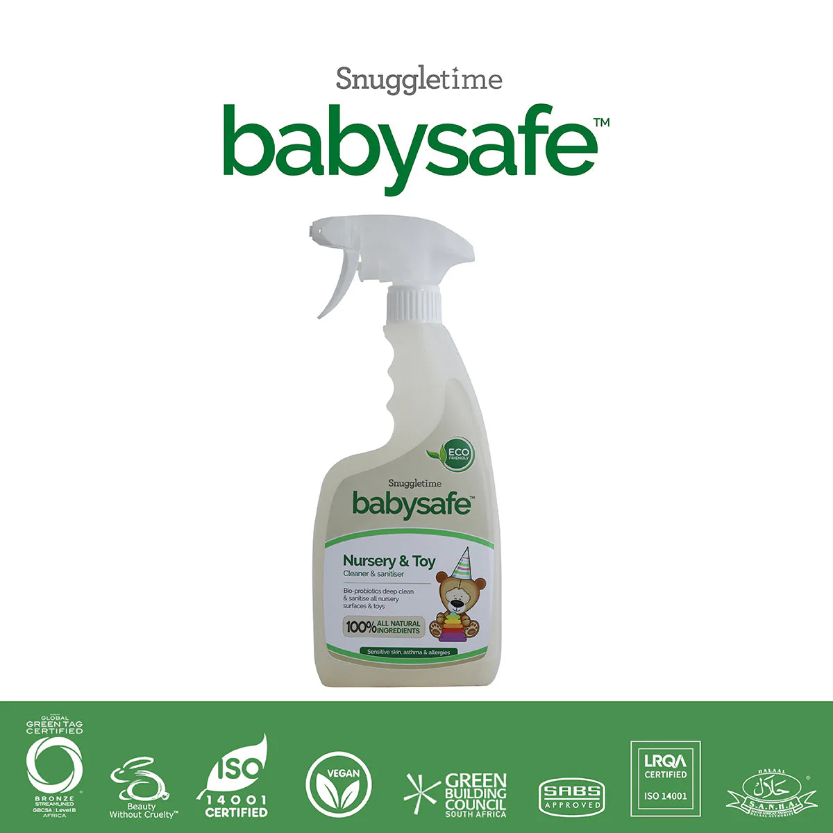 Babysafe Nursery and Toy Cleaner & Sanitiser 500ml