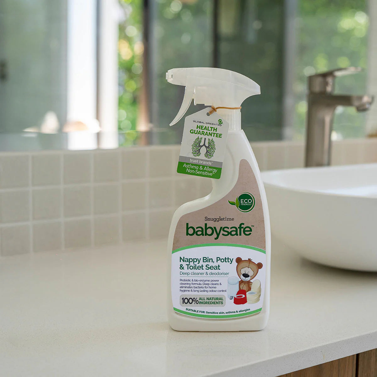 Babysafe Nappy Bin, Potty & Toilet Seat Deep Cleaner & Deodoriser 500ml
