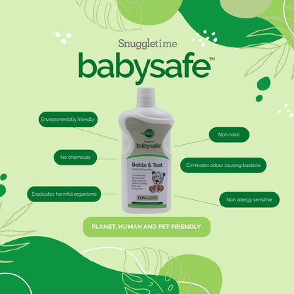 Babysafe Bottle & Teat Cleaner and Sanitiser 500ml