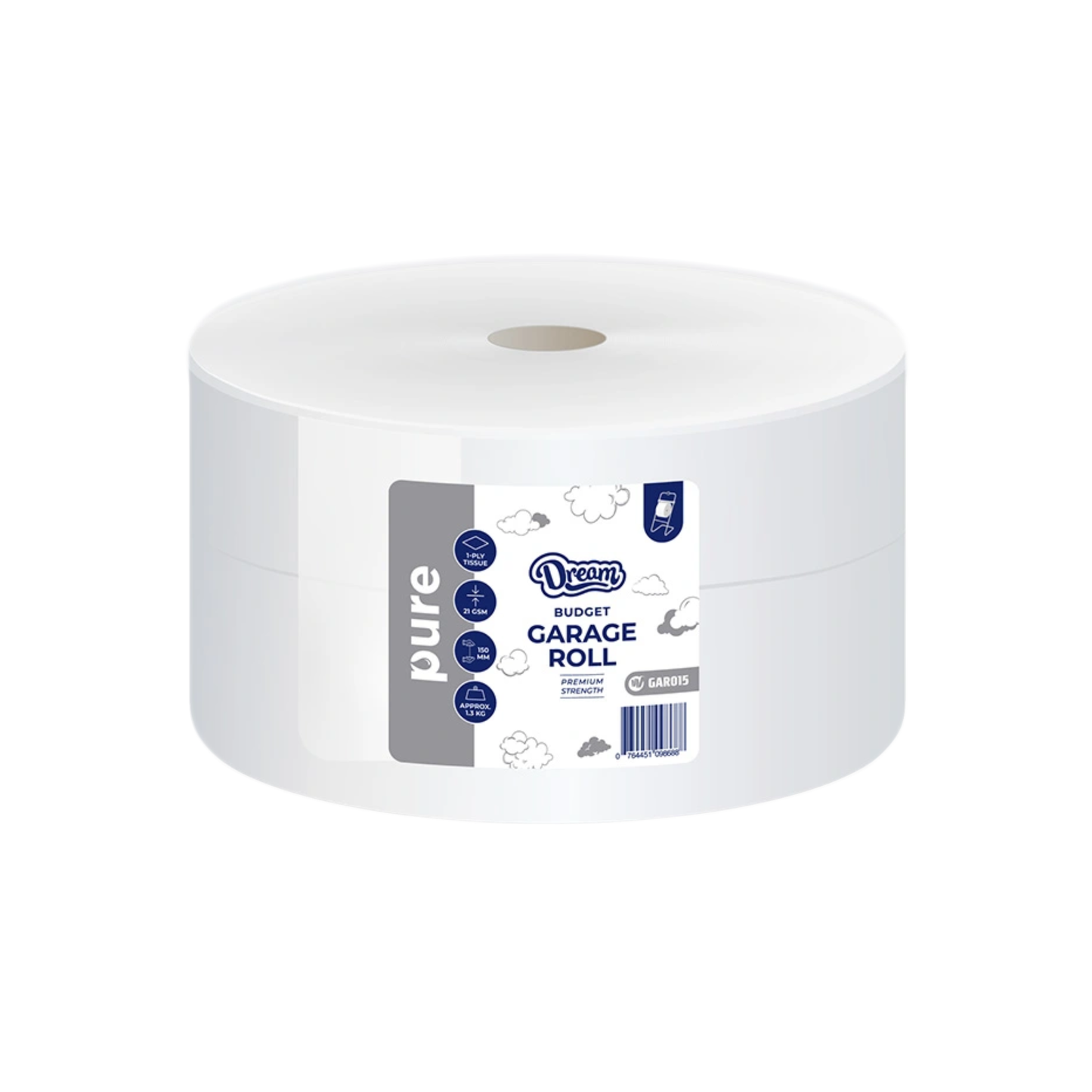 Dream PURE Garage Rolls (FIT ON WALL- & FLOOR STAND)