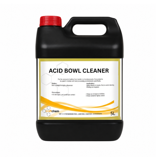 Craftsan B Acidic Toilet Bowl Cleaner 5L (PROFESSIONAL RANGE)