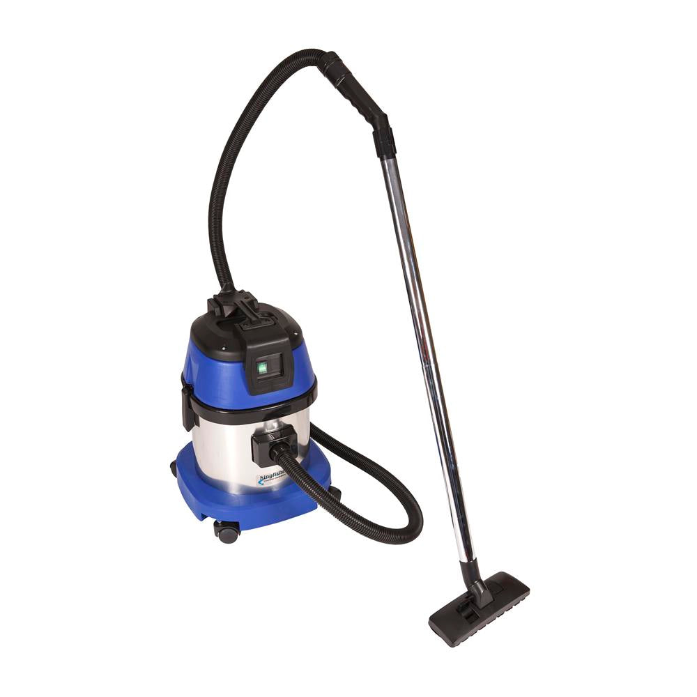 KINGFISHER Stainless Steel Vacuum Cleaner 15L (WET & DRY)