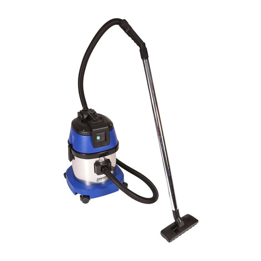KINGFISHER Stainless Steel Vacuum Cleaner 15L (WET & DRY)