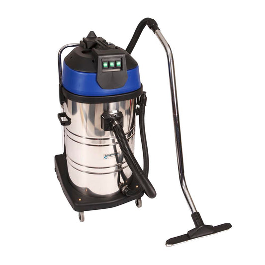 KINGFISHER Stainless Steel Vacuum 80L (WET & DRY) (3-Motor)