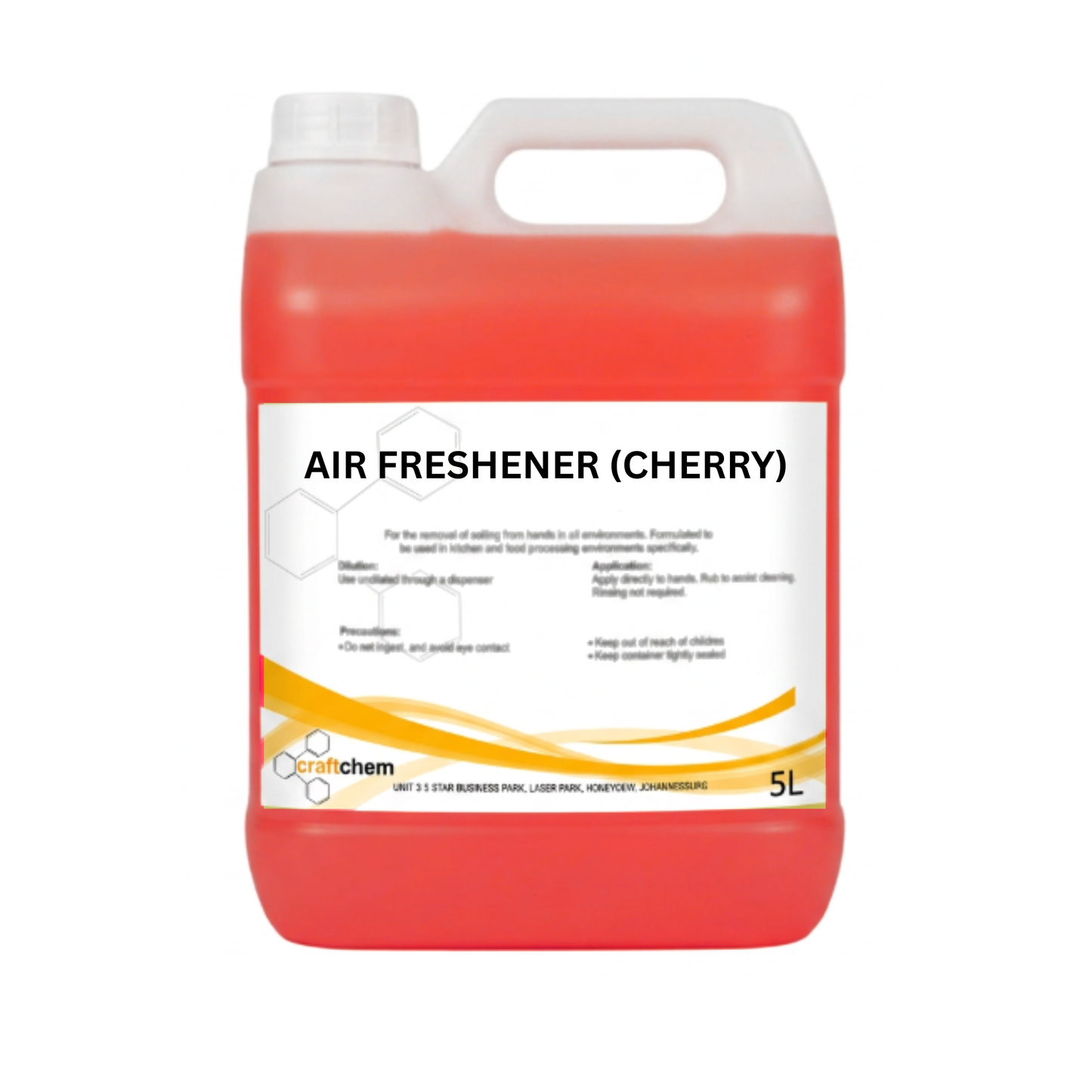 Air Freshener Cherry Concentrated Odour Neutraliser 5L (PROFESSIONAL RANGE)