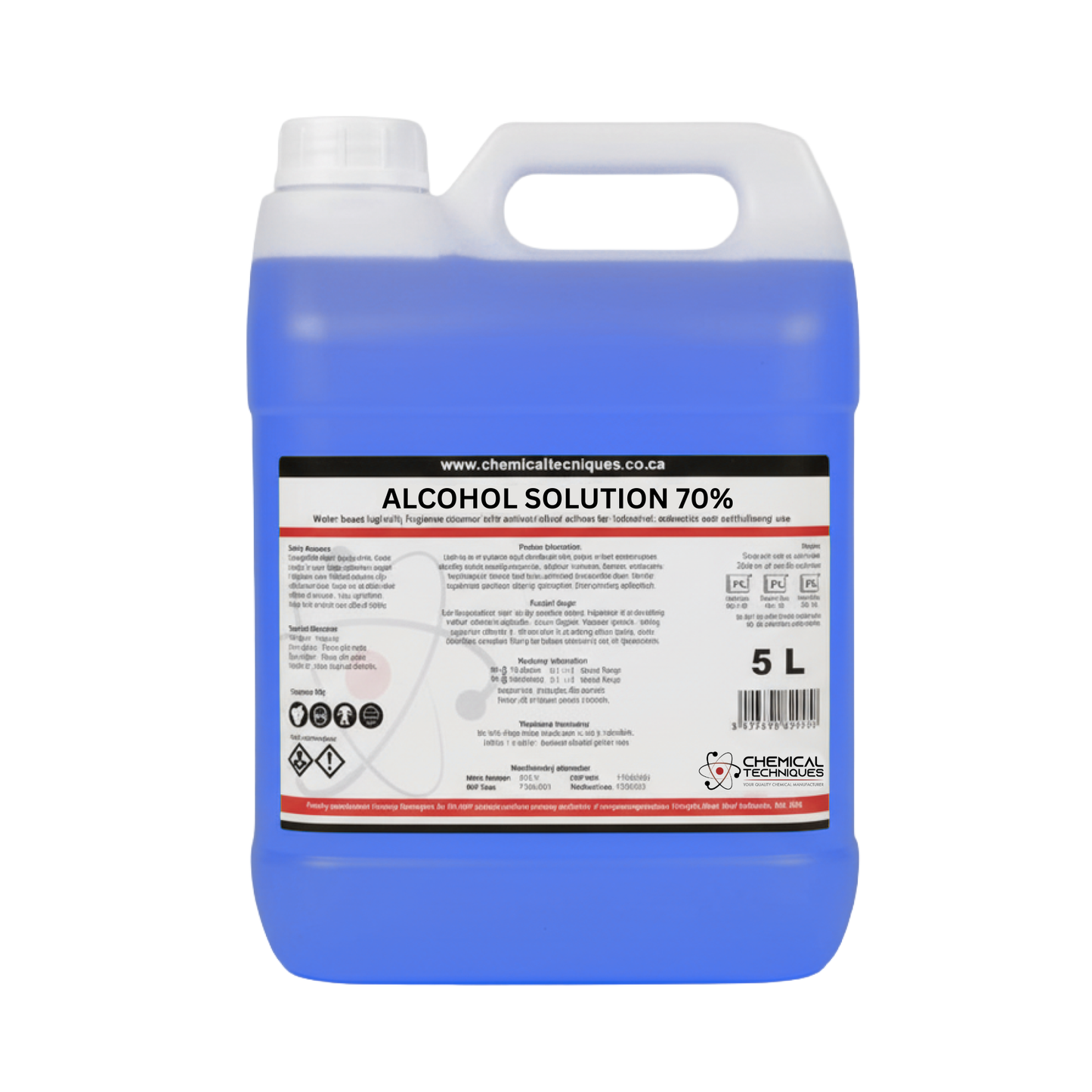 Premium 70% Alcohol Solution Liquid Hand Sanitiser 5L (Fragranced) (PROFESSIONAL RANGE)