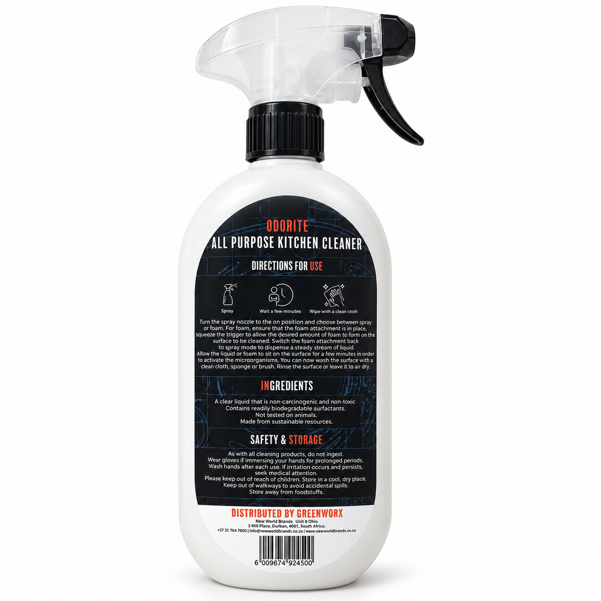 Odorite Ultra All Purpose Kitchen Cleaner 500ml