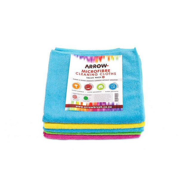 220gsm Woven Microfiber Cloth (40cm x 40cm) (Pack of 5)