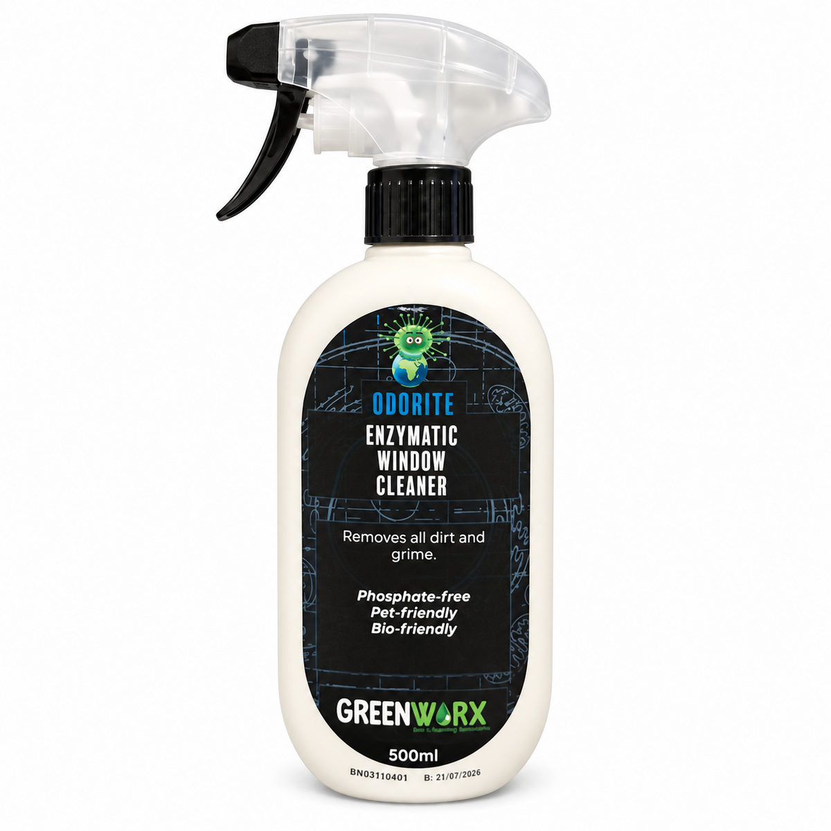 Odorite Enzymatic Window Cleaner 500ml