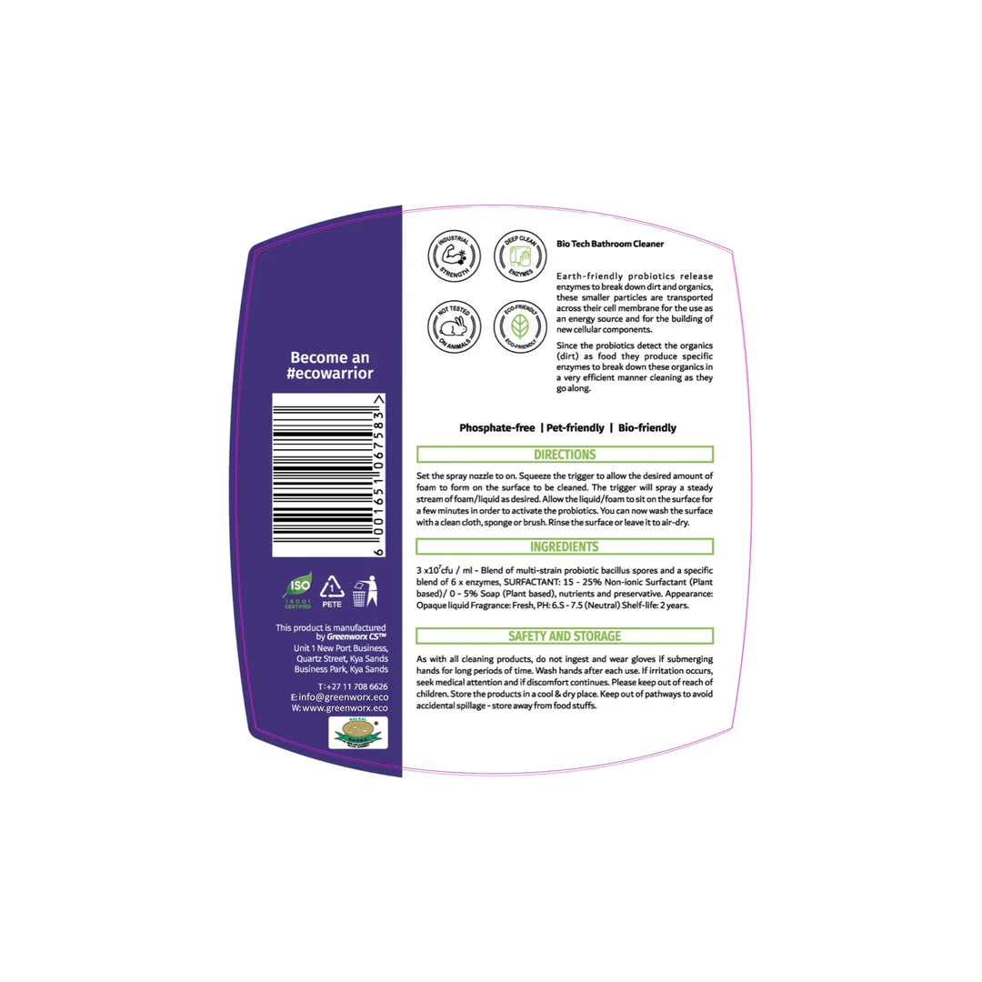 Bio Tech Bathroom Cleaner 500ml