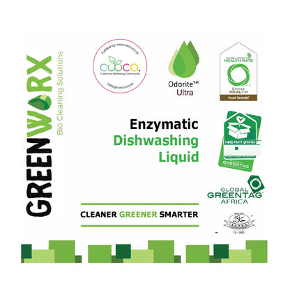 Odorite Ultra Enzymatic Dishwashing Liquid 5L