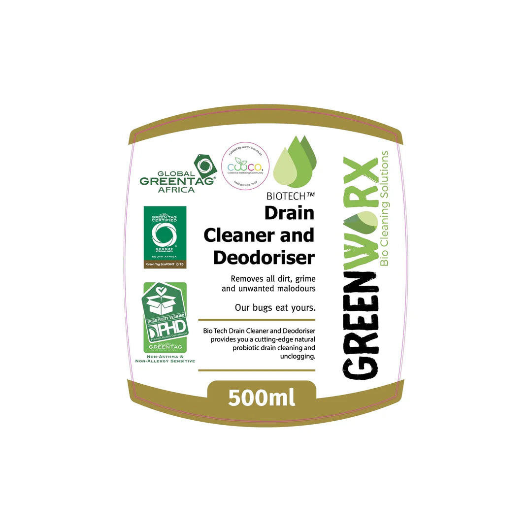 Bio Tech Drain Cleaner & Deodoriser 500ml