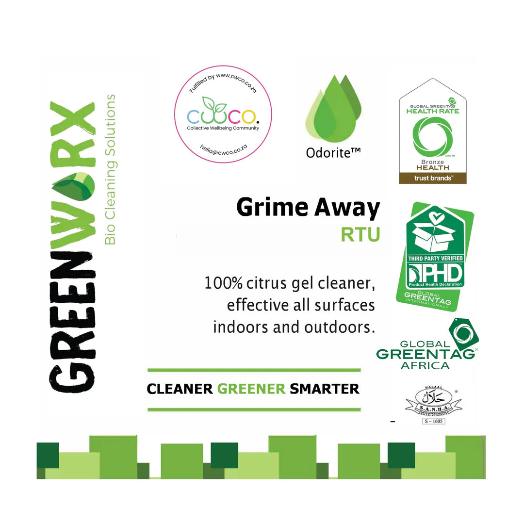 Odorite Grime Away All-Purpose Cleaner 5L (Ready-to-Use)