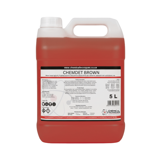 Chemdet Brown Premium Non-Fragranced Neutral Detergent & All-Purpose Cleaner 5L (PROFESSIONAL RANGE)