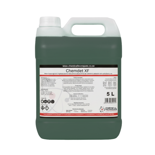 Chemdet XF Premium Neutral Detergent, Dishwasher & All-Purpose Cleaner 5L (PROFESSIONAL RANGE)
