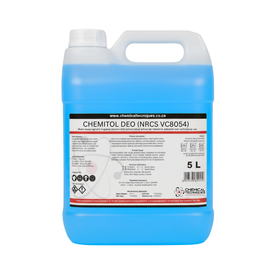 Chemitol Deo Heavy-Duty Deodoriser, Disinfectant & Neutraliser 5L (PROFESSIONAL RANGE - NRCS VC8054 Certified)