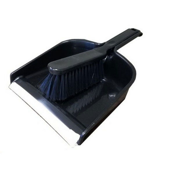 Plastic Dustpan & Brush Set