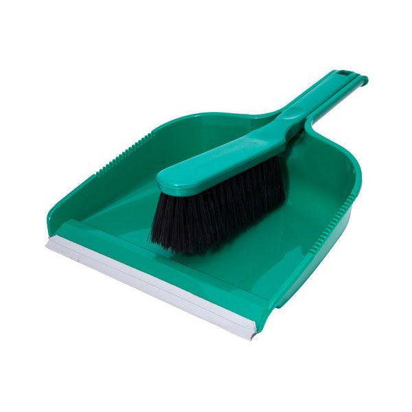 Plastic Dustpan & Brush Set