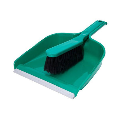 Plastic Dustpan & Brush Set