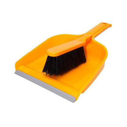 Plastic Dustpan & Brush Set