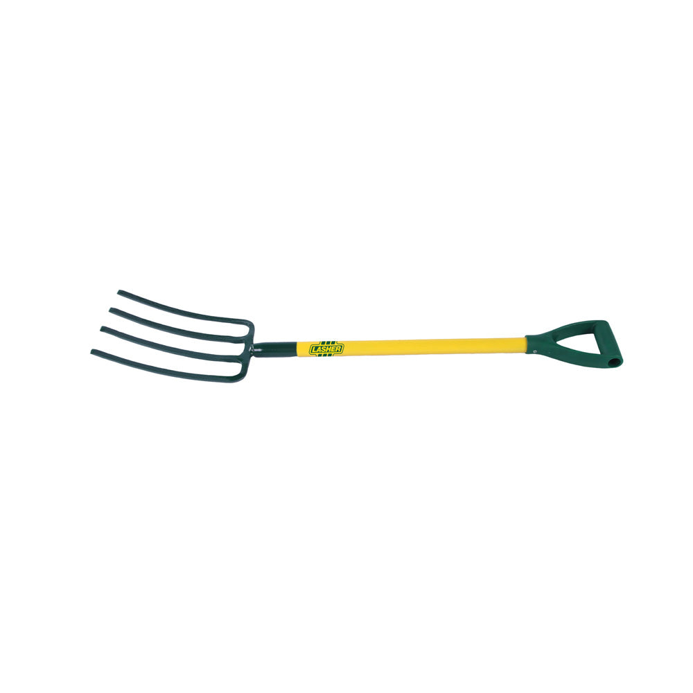 LASHER Domestic Garden Digging Fork (4 PRONG)