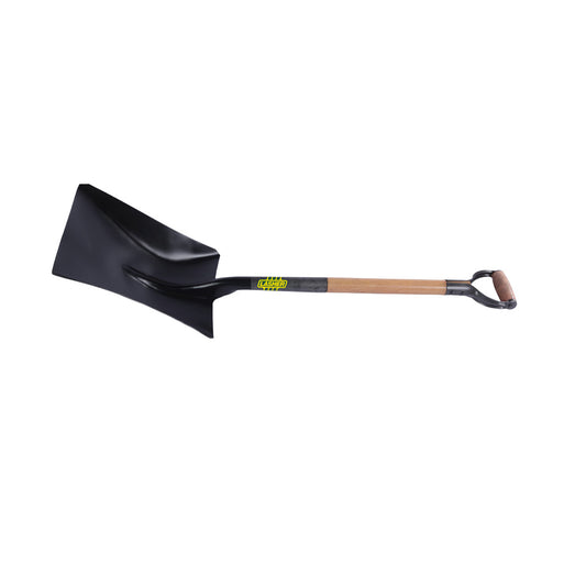 LASHER Square Mouth Shovel C7 (PREMIUM WOOD SHAFT & METAL HILT)