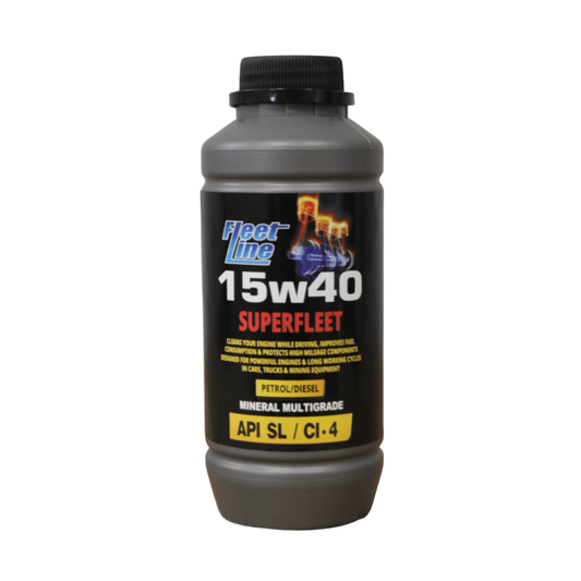 Premium 15W40 (SL/CI4) Oil 550ml (PETROL ENGINES ONLY)