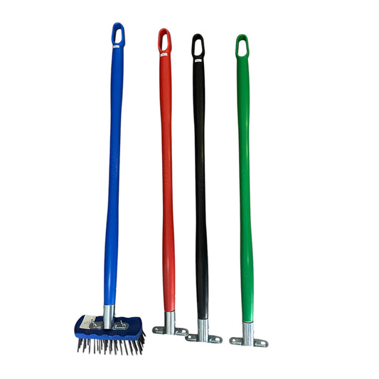 77cm Grill Wire Scrub Brush HANDLE with SOCKET ONLY (HEAD SOLD SEPERATELY)